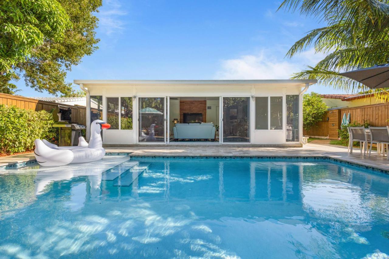 Casa Limon - Private Heated Pool Prime Location & Parking Villa Fort Lauderdale Exterior photo